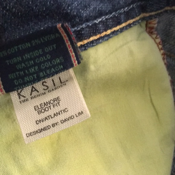 Kasil Eleanor Boot Fit Jeans - Picture 3 of 4